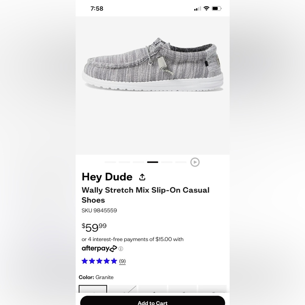 Men hey dude shoes sizes 10  11  12